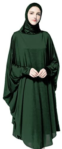 EACH WOMEN Islamisches einteiliges Gebetskleid für Frauen, muslimisches Gebetshaubenkleid, arabisches Dubai, Gebetskleidung, Hijab