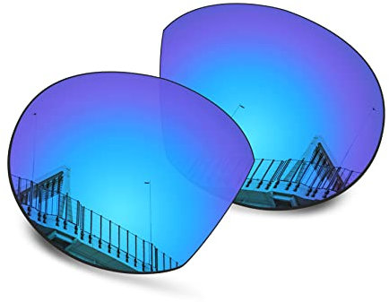 Well-aimed Verres de rechange compatibles avec les lunettes de soleil Oakley Clifden OO9440 - Plus d'options, Iridium bleu polarisé, taille unique