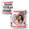 STAMPATEK Tazza Festa della Mamma Personalizzata con Foto, Tazza Buona Festa della Mamma Idee regalo mamma, Tazza Mamma Tazza Personalizzabili tazze personalizzate Regali Mamma
