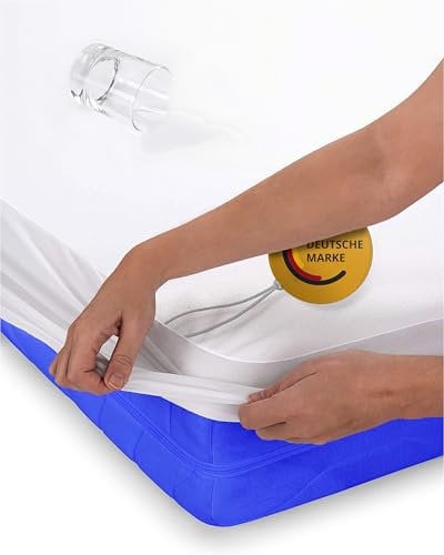 TEXMAXX® Matratzenschoner 100 x 200 cm - atmungsaktiv/wasserdichte Matratzenauflage/Inkontinenz Bettunterlage/waschbare Matratzenunterlage/Bettunterlage wasserdicht