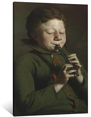 Joseph Decker The Genius Kunstdruck auf Leinwand und Wandkunst, modernes Familien-Schlafzimmer, Deko-Poster 50 x 75 cm