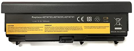 7XINbox 10.8V 7800mAh 42T4235 42T4733 42T4235 42T4731 45N1001 Laptop-Akku kompatibel mit Lenovo ThinkPad T410 T420 T430 T430i T510 T520 T530 T530i W510 W520 W530 L410 L420 L510 L520 L530
