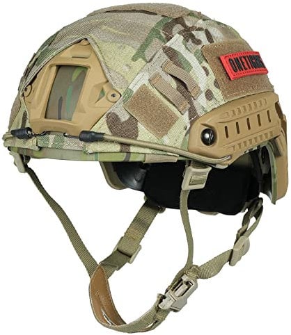 OneTigris PJ Taktische Schnell Helm mit abnehmbarem Helmüberzug für Airsoft Paintball