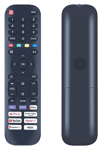 EN2AG30H Replacement Remote Control Suitable for Hisense TV Smart TV 32A4GTUK 32A41GTUK 32A46GTUK 32A47GTUK 32A35EEVS 40A35EEVS 40A4GTUK 40A41GTUK 40A42GTUK