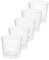 Garronda Maceta transparente redonda para orquídeas, para plantas de interior, de plástico, en diferentes tamaños, GD-0024 (5 unidades transparentes, 12 cm de alto 10,5 cm)