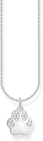 Thomas Sabo Kette mit Pfoten-Anhänger 925 Sterlingsilber KE2215-051-14