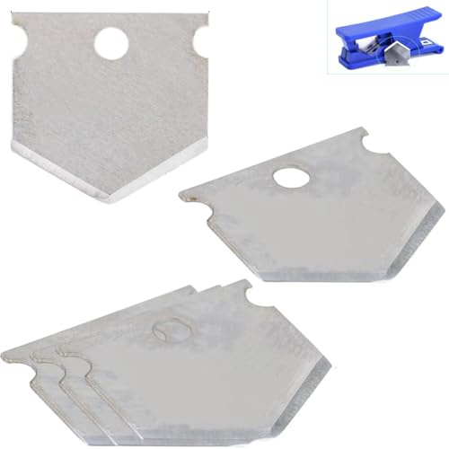 DraCra Lot de 20 lames de coupe de tube PTFE de rechange en téflon pour coupe-tubes Bowden, outils de coupe de tuyaux micro conduits, nylon, PVC, PU, lignes de tuyau, ciseaux, pièces de rechange