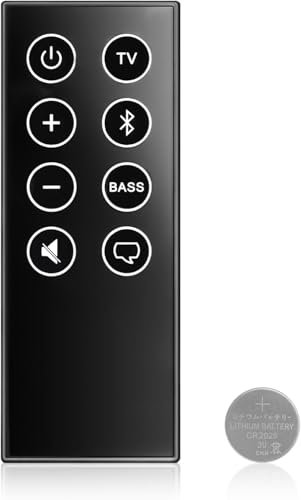 Fernbedienung kompatibel mit Bose Solo 410376 418775 845194 431974 838309-1100 740928-1120 Soundbar Serie II und TV-Lautsprecher, für Bose Solo 5 10 15 Series II TV-Soundsystem