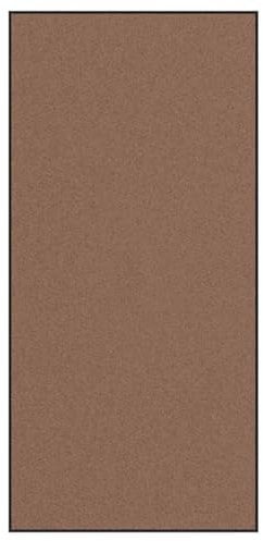 vidaXL Fußmatte Rechteckig Braun 120x250 cm