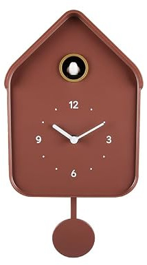 EMDE Cadres, Miroirs et Atelier sur-mesure Horloge Coucou 20.6x39cm Rouge