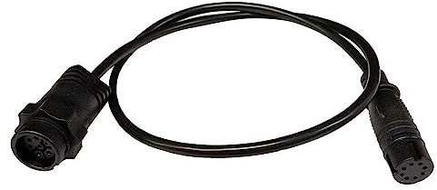 Lowrance 7-poliger Xdcr-Adapter auf Hook2 Verkabelungszubehör, Schwarz