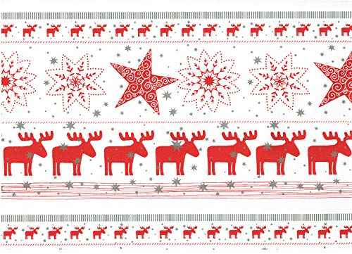 Susy Card 40023960 - Geschenkpapier Weihnachten, 2 m, Elmar, 1 Stück