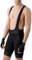 Alé Cycling Pr.r Strada Pantaloncini con Bretelle, Nero/Grigio Antracite, L Uomo