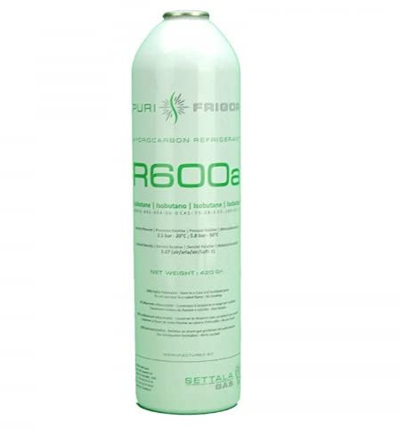 ENVASE GAS R600 ISOBUTANO REFRIGERANTE 420gr