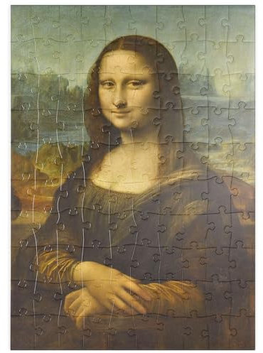 MyPuzzle Mona Lisa - Lisa del Giocondo - Premium 100 Teile Puzzle - MyPuzzle Sonderkollektion von Æpyornis