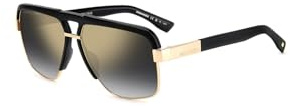 Dsquared D2 0084/s 2M2/FQ BLACK GOLD Sunglasses Men Metall, Standard, 61