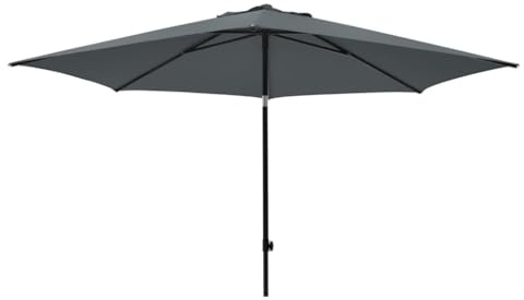 Madison Sonnenschirm Elba 300 cm Grau