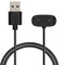 kwmobile USB Kabel Charger kompatibel mit Huami Amazfit Bip 3/3 Pro/Bip 5 / Amazfit Active Edge/T-Rex/Zepp E Ladekabel - Smart Watch Ersatzkabel - Fitnesstracker Aufladekabel in Schwarz