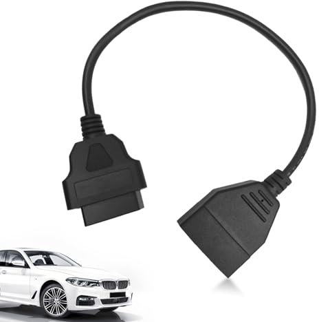 NOTISH Adaptador OBD, adaptador electrónico para vehículos GM, cable conector OBD1 a OBD2 de repuesto