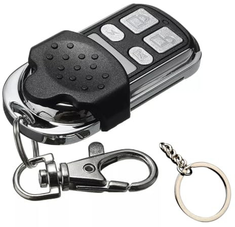 Telecommande Universelle Portail Telecommande Porte de Garage Telecommande Copieuse Bip Portail Universelle Duplicateur de Telecommande Voiture Télécommande Clonage à 4 Touches 868.8 MHz