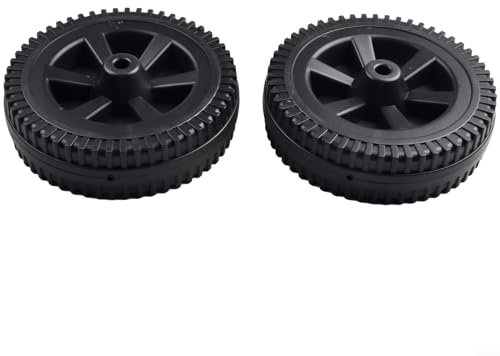 EpheyFIF Grillräder Ersatz, 17,8 cm Grillräder, Ersatzteile, 2 Stück Grill-Ersatzteile (177 mm)