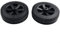 EpheyFIF Grillräder Ersatz, 17,8 cm Grillräder, Ersatzteile, 2 Stück Grill-Ersatzteile (177 mm)
