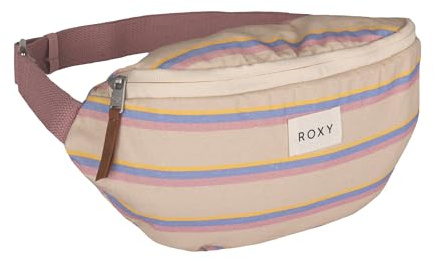 Roxy Damen Crossbody Hüfttasche, Vanilla Smoothie-Banana Cream Stripe