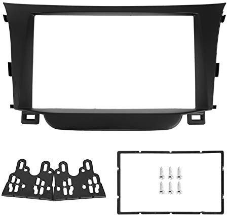2Din Center Control Audio Fascia Navigation Panel Frame Premium Qualität ABS Material Schwarz Farbe für i30 2011 Elantra GT GD 2012 2017