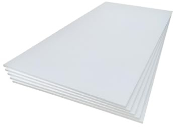 10x Styropor Dämmplatten 10mm 56x100cm | WLG 035 EPS | Wärmedämmplatten für eine effiziente Wärmedämmung im Neubau & Sanierung