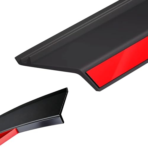 3M/5M Black Door Rain Drip Edge for Windows Sill Strips Rain Deflector, Self-Adhesive Window Gap Water Barrier, Door and Window Rain Drip Guard, Weather Resistance for Indoor Outdoor (4.5cm,5M)