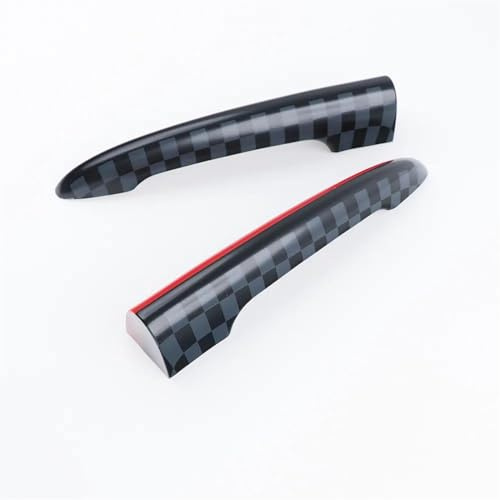 Universalaufkleber Für Autotürgriffe Außendekoration Kofferraum Hinten Türgriff Aufkleber Abdeckung Für MINI JCW F54 R55 Für Clubman Zubehör 2 Teile/satz(JCW)