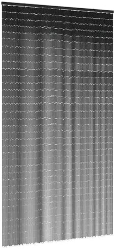 Solivagant Rideau Anti-Insectes Gris foncé 120x220 cm Bambou,(4.7 KG)