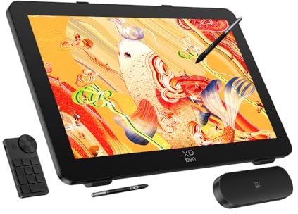 XPPen Artist Pro 27 (Gen 2) 4K Grafiktablett mit Display für PC 26,9 Zoll | 120Hz Zeichentablett für PC mit 16384 Druckstufen X3 Pro Stift, 99% Adobe RGB, Touch-Funktion, Ideal für Professional