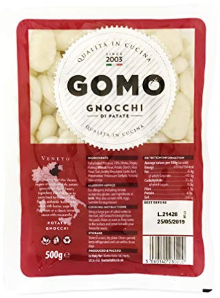 GoMo Potato Gnocchi Pasta, 500 g