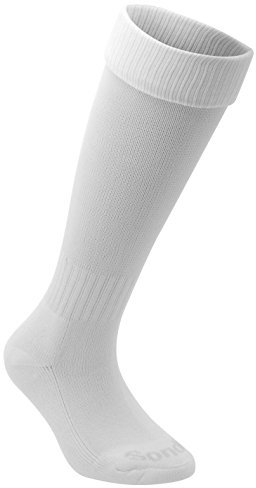 Sondico Mens Football Socks Plus Size White Mens 12+