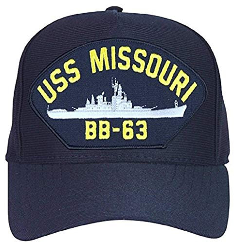 Eagle Crest USS Missouri BB-63 / USN Baseball Cap 9233