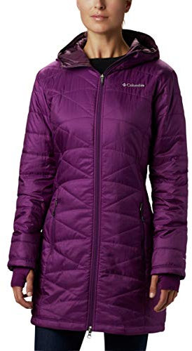 Columbia Damen Mighty Lite Kapuzenjacke, Wild Iris, Größe M