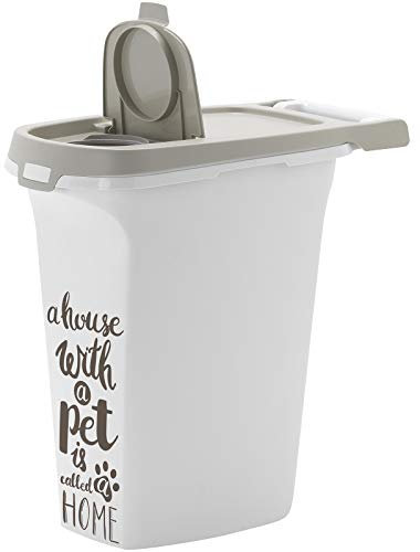 Cat Centre 10L Medium Storage Container Dispenser Dry Food Seed Pet Animal Bin Dog Cat Bird