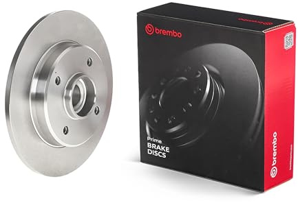 Brembo Bremsscheiben 08.D205.17 | Kompatibel mit: CITROËN C3 AIRCROSS II, C3 AIRCROSS II Van, C3 III, C3 III Van, C4 CACTUS, C4 CACTUS Van