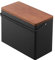 YAMAZAKI Home Tower Erste-Hilfe-Kasten, dreistufiger Organizer für medizinische Versorgung, Metall-Organizer mit mehreren Fächern, Stahl und Holz