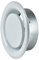 Steinberg14 White 150mm Air Exhaust Valve - 6 inch Extractor Fan Vent Cover - Round Adjustable Air Vent - Bathroom Diffuser - Wall Vent Cover - Ceiling Metal Ventilation Grille