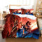 PTNQAZ Kinder-Bettwäsche-Set mit 3D-gedrucktem Sonic-Anime-Bettwäsche-Set mit Kissenbezug für Jungen, Teenager, weiche Kinder-Bettwäsche, Einzelbett, 135 x 200 cm, 2-teilig (Doppelbett)