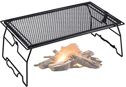 Campingmoon T-238-1T Stahl-Grill, zusammenklappbar, Lagerregal, Campinggrill, stapelbar