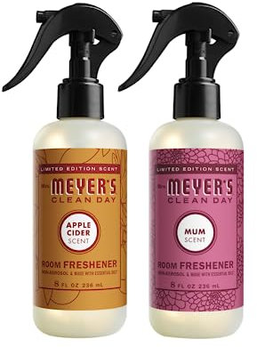 Mrs. Meyer's Clean Day Variety, 1 x Mrs. Meyer Raumerfrischer, Apfelwein (236,8 g), 1 x Mrs. Meyer Mama, Raumduft, 236,8 g, 1 CT