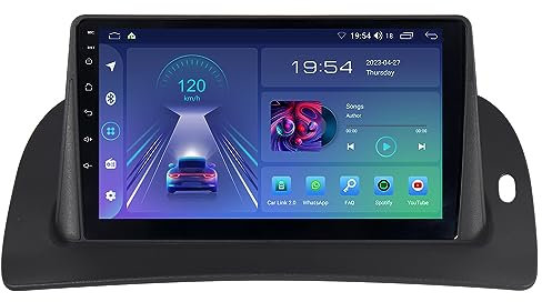 ACAVICA 2+64GB 9 Zoll Android Radio für Renault Kangoo II 2013–2020 & Nissan NV250 2019–2021 – Wireless Carplay Android Auto, Bluetooth, Navi, DSP, WiFi, Dual USB, GPS, Lenkradsteuerung