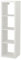 Discount Seller Kallax Unit, White 4-Cube Storage Unit Design– Modern Cube Storage Compact & Stylish Storage Unit Solution for Small Spaces- Perfect for Book Shelf, Décor Displays (42x147 cm)