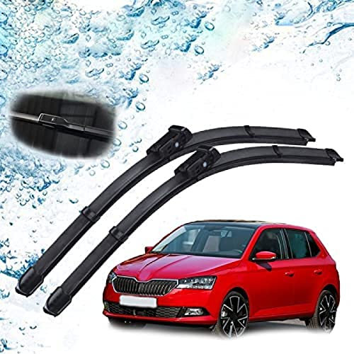 Für Skoda Für Fabia 3 NJ 2015 2016 2017 2018 2019 2020 MK3 Zubehör Auto Frontscheibe Wischerblätter Bürsten Cutter Autoteile Scheibenwischer