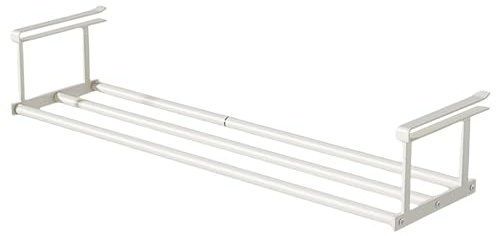 Zapatero expandible, bandeja retráctil para zapatos, cesta colgante para zapatos, estante de despensa que ahorra espacio para entrada, armario, esquina, puerta