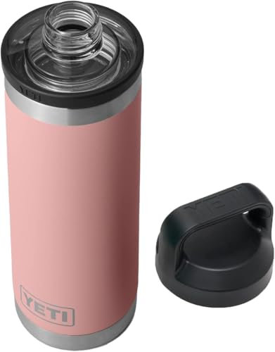 YETI Rambler Flasche Mit Chug-Verschluss, Sandstone Pink, 18 oz (532 ml)