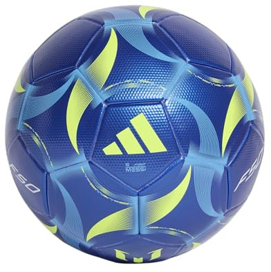 adidas Unisex MESSI LEAGUE BALL, team royal blue/semi blue burst/solar yellow/white, 5